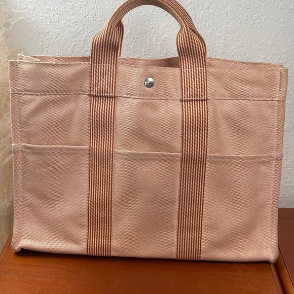 Hermès Toile Fourre-Tout MM - Picture 3 of 12